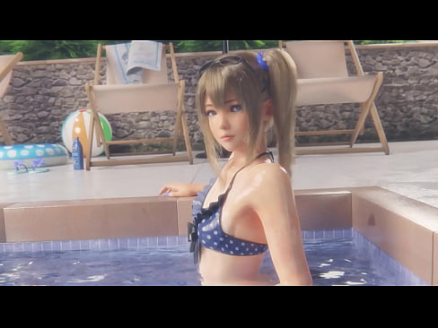3d hentai girl expose her pussy in pool