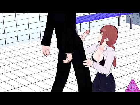 Parodia Makima Aki Hayakawa gioco hentai di sesso uncensored Japanese Asian Manga Anime Game KK..TR3DS..1/6