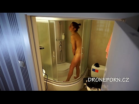 Hidden spy camera in shower