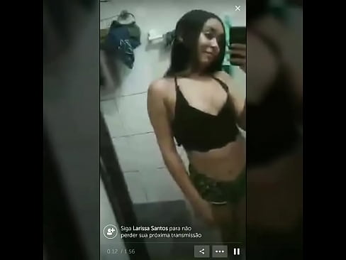 Novinha linda no Periscope