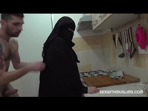 Hot sex with busty muslim wife
