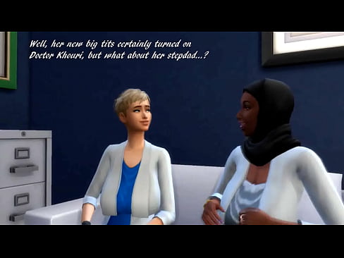 SIMS 4: A teen gets breast enhancement surgery to entice her stepfather