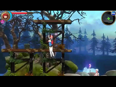Red haired woman has sex in Erolyn porn hentai gameplay