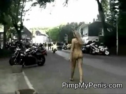 sexy naked girls walking in public