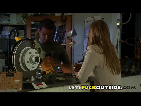 Let's Fuck Outside - Public Anal Fuck for Skinny Blonde Babe