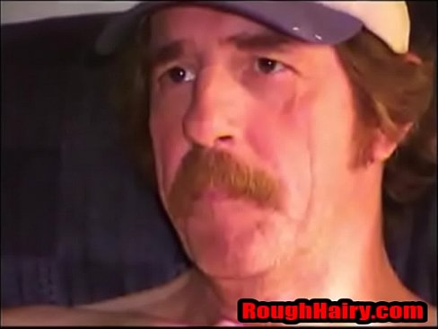 Rugged white trash ginger daddy jackoff