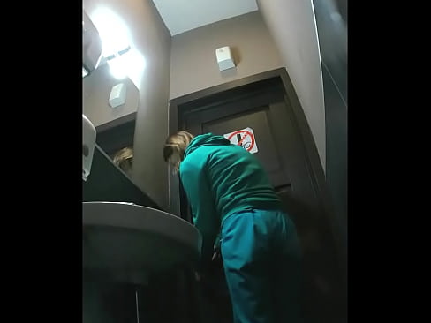 Hidden camera in train toilet