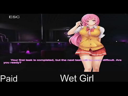 Wet Girl Anime Strip Shooter
