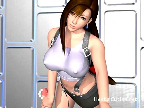 Tifa gives blowjoob to stranger