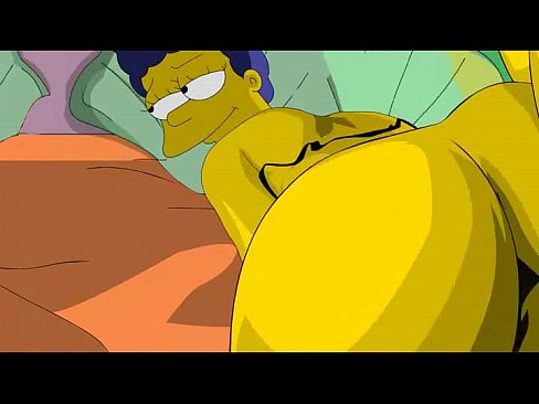 Marge and Homer Simpsons sex