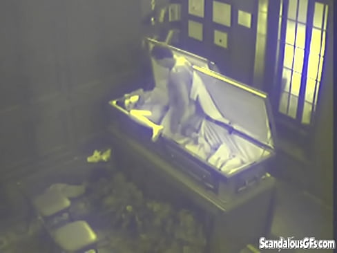 Couple Sex on Coffin