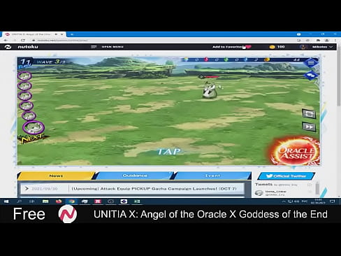 UNITIA X (Nutaku Free Browser Game) Card Battle RPG