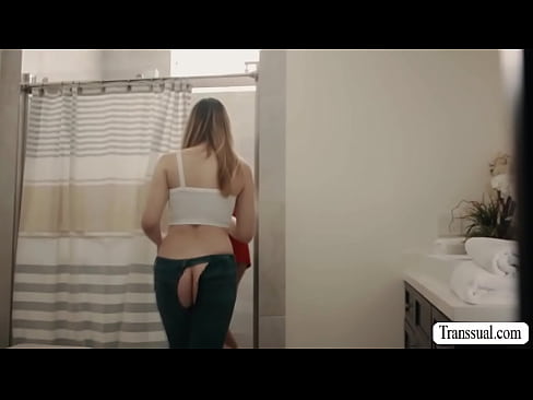 Shemale maid is doing her laundry and suddenly,her jeans rips off.Her guy boss instantly put his hard dick inside her tight asshole.  Shemale maid is doing her laundry and suddenly,her jeans rips off.Her guy boss instantly put his hard dick inside her tight asshole.