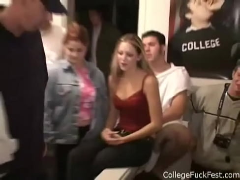 Frat House throws a Fuck Fest Party at the University