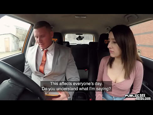 Driving instructor fucks Spanish driver in her wet pussy