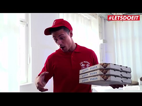 LETSDOEIT - Delicious Business Lady Monika Phamous Has Some Hardcore Action With The Pizza Boy At Work