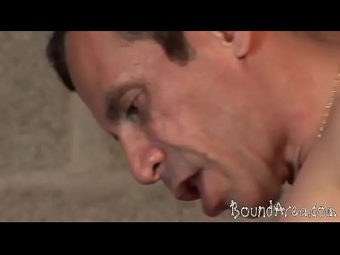 Old and young gay lovers go for kinky BDSM play