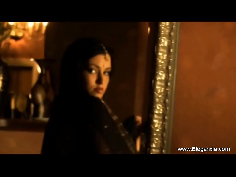 Erotic Movement With Seductive Brunette