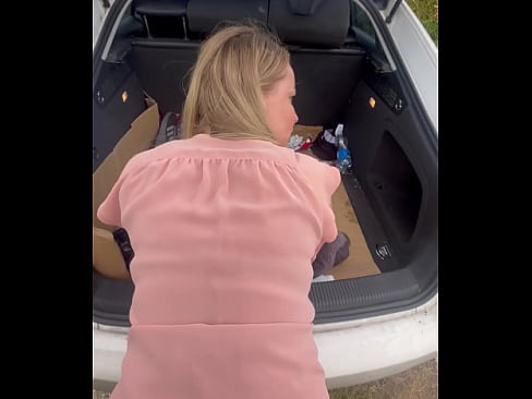 Step mother fuck in public