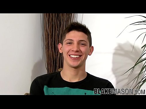 English twink masturbates for the camera