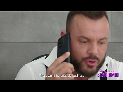 Business man unleashes his carnal desires!
