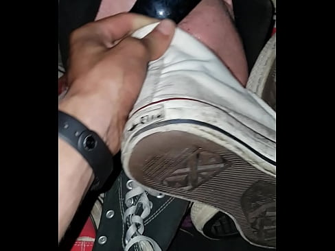 Converse licking sniffing slave trample
