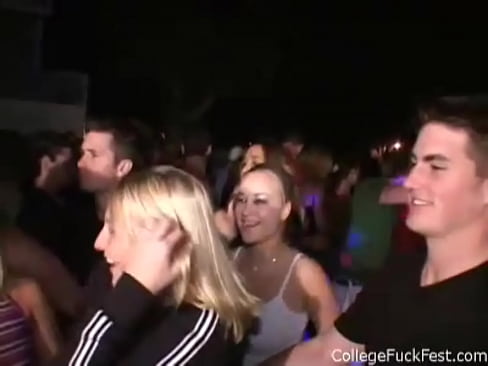 Fuck Fest roams a party with hot sorority girls