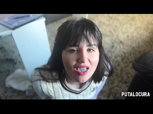 PutaLocura - Española de culo enorme Laura Hardkinks se atraganta con una polla XL  PutaLocura - Española de culo enorme Laura Hardkinks se atraganta con una polla XL