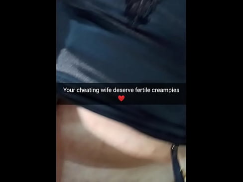 Oh, yes honey.. i really sorry for the cheating, but believe me we use a condoms with him! I'm pregnant from you that's for sure! -Cuckold Captions