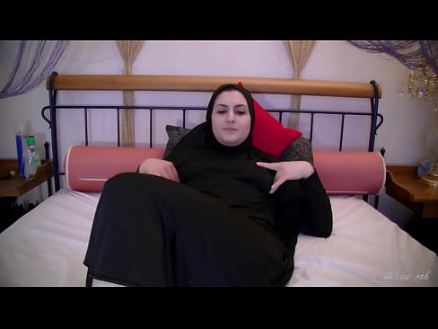 Muslim Slut Wearing Hijab JOI speaking English and Arabic - Lilimissarab