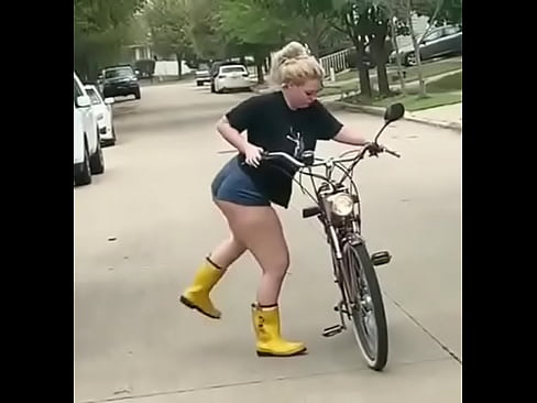 Hot pants biker
