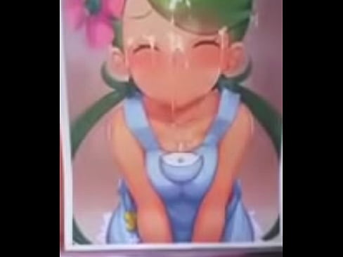 Pokemon Tribute: Cumming on a slut named Mallow