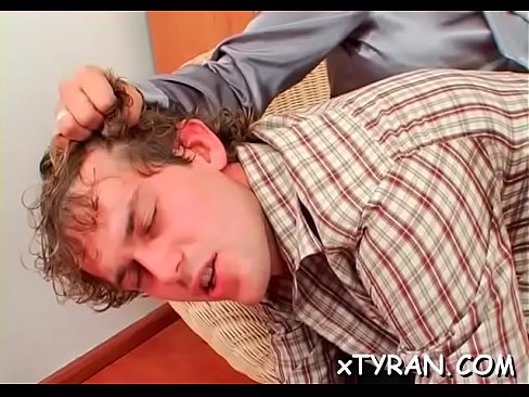 Boy gets dominated by babe