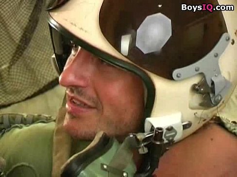 Beautiful army pilot in love - sex video
