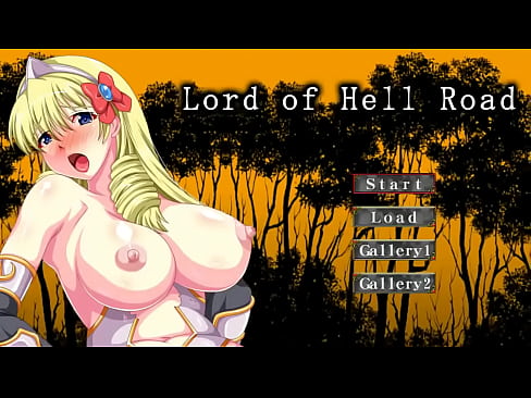 Cute blonde having sex with monster man in hot porn game hentai ryona