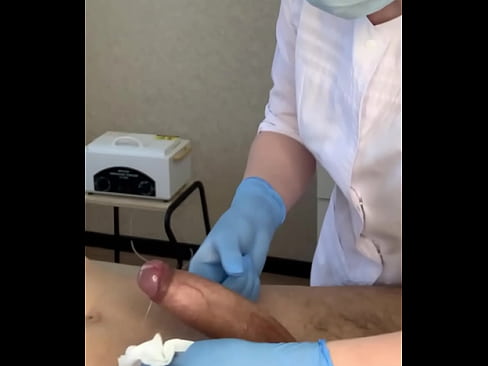 The client did not expect to cum during the procedure