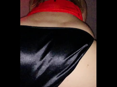 she rides me in her sexy satin panties