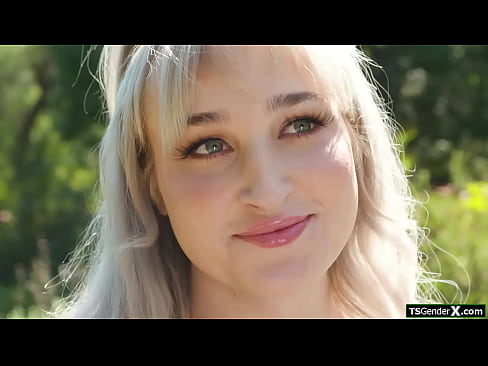 Busty shemale Haven Rose lets her guy deepthroat her trans cock outdoors.The big tits blonde tgirl is rimmed and is anal barebacked by his big dick  Busty shemale Haven Rose lets her guy deepthroat her trans cock outdoors.The big tits blonde tgirl is rimmed and is anal barebacked by his big dick