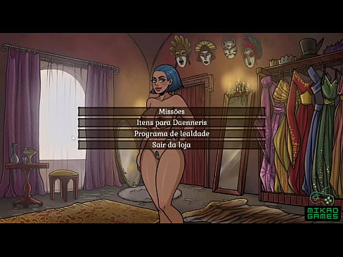 Jogo parodia de Game of Thrones ep 6 Vendedora Safada me agradeceu com Espanhola