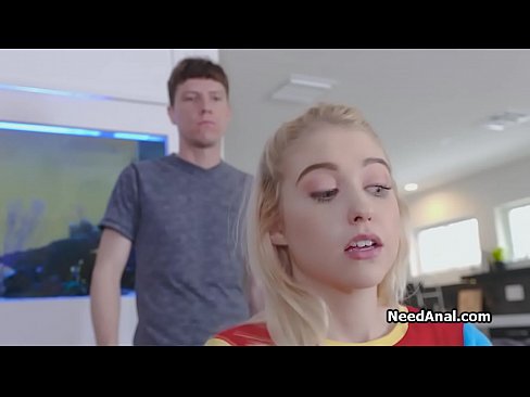 Big cock in blonde teens tight booty