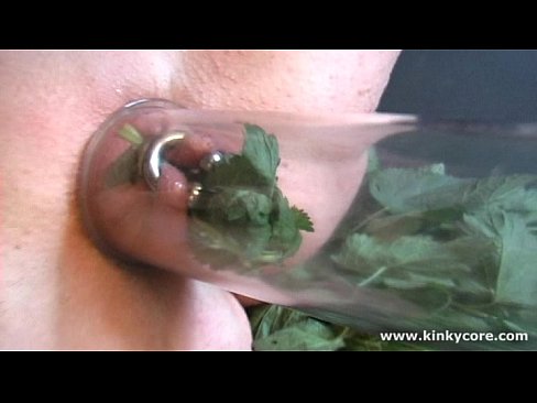 Pussy pump - orgasm with nettle