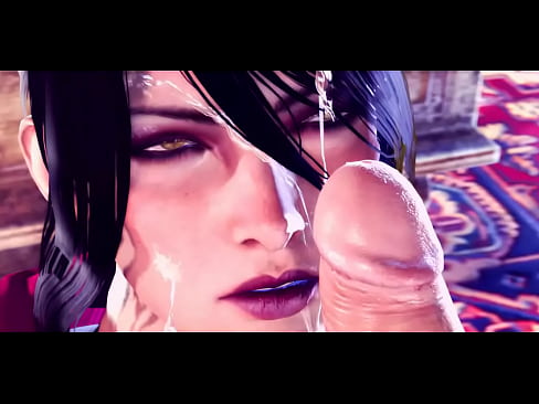 Morrigan Takes Your Cum And Then Sucks You Off