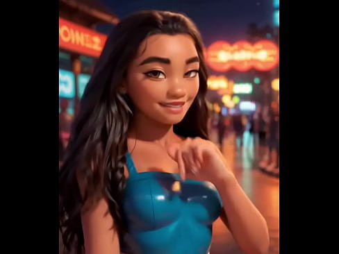 moana princesa sexy ia anime de dis