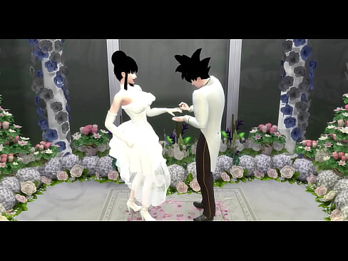 The Wedding of Goku and his Wife Chichi very romantic but Ends in Netorare Wife Fucked like a Bitch Cuckold Husband Dragon Ball Porn Hentai