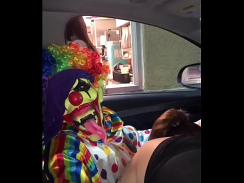 Gibby The Clown likes his fast food