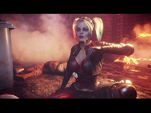 Harley Quinn animation parody with bondage and hardcore