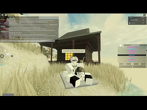 Roblox big booty white bitch gets fucked