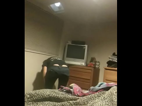 trina getting dressed for work part 2