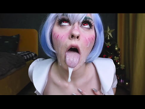 A hot Christmas gift for Rei Ayanami