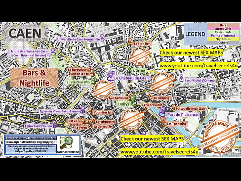 Street Prostitution Map of Caen, France with Indication where to find Streetworkers, Freelancers and Brothels. Also we show you the Bar, Nightlife and Red Light District in the City.